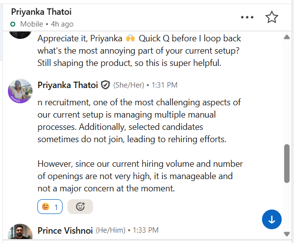 HR conversation — screenshot 4